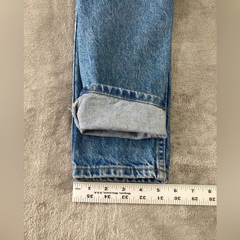 Vintage Levi's 17512-0291 Jeans Womens 7 High Rise Taper Leg 90s USA Made - Picture 11 of 11